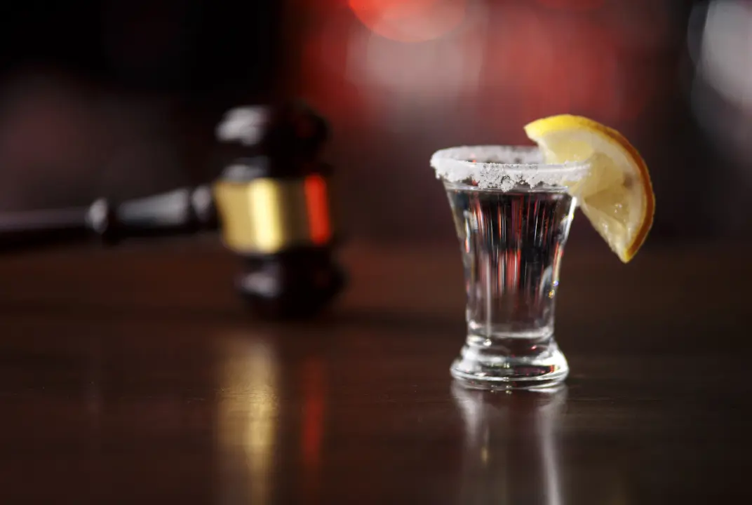 An image depicting alcohol laws.