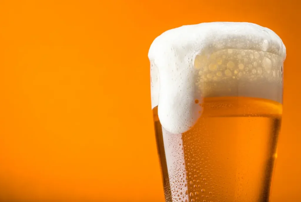 An image of a bubbly drink