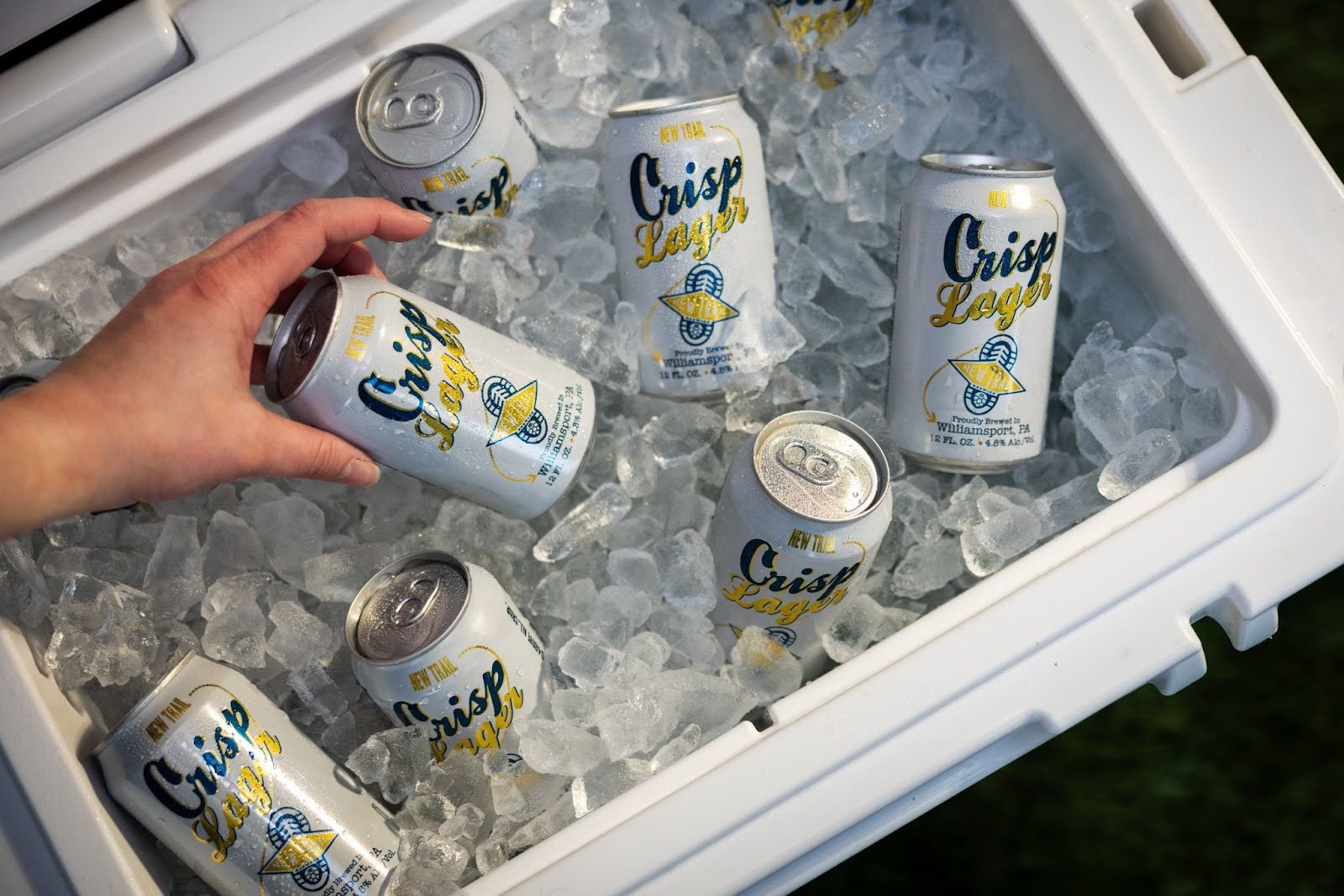New Trail Brewing Co Crisp Lager