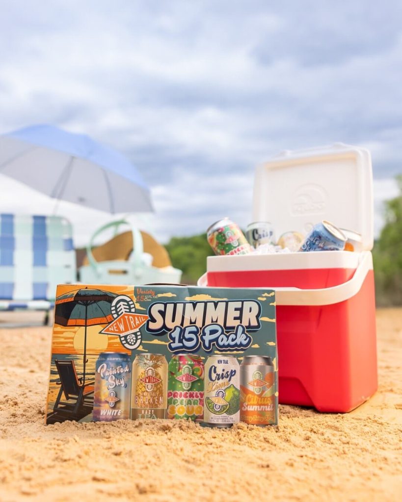 The Summer 15 Pack by new Trail Brewing Co