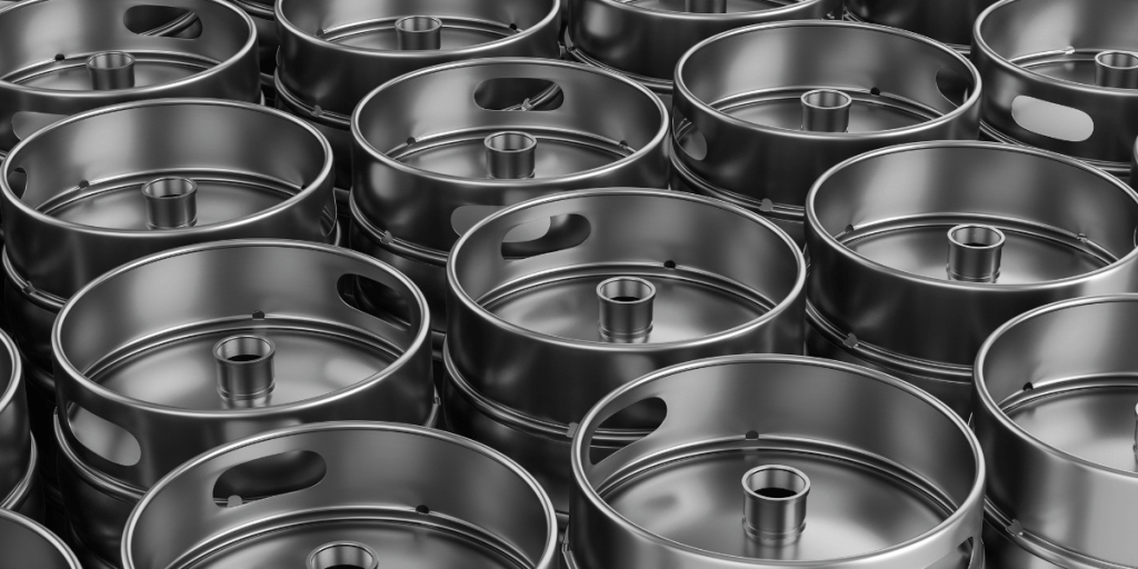 stainless steel beer kegs