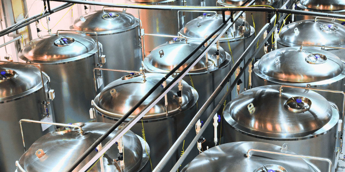 shiny tanks for fermentation