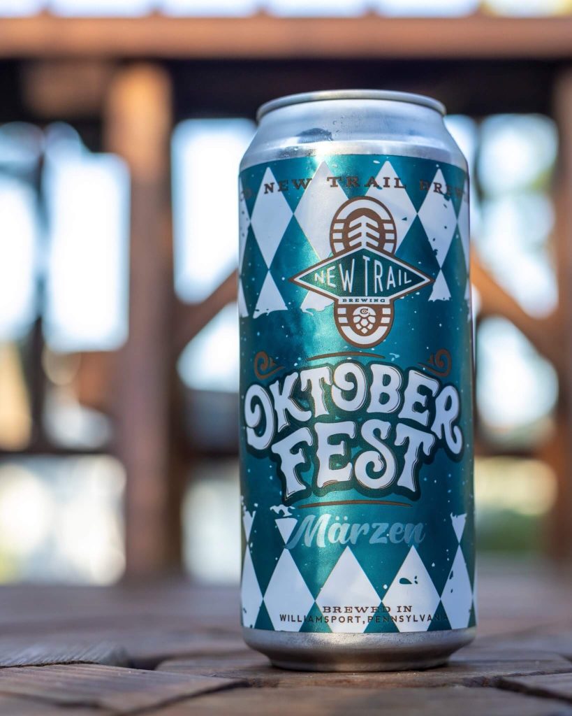 Oktoberfest brew by New Trail