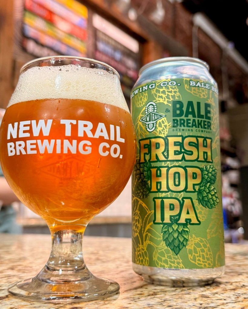 Bale Breaker Fresh Hop IPA by New Trail