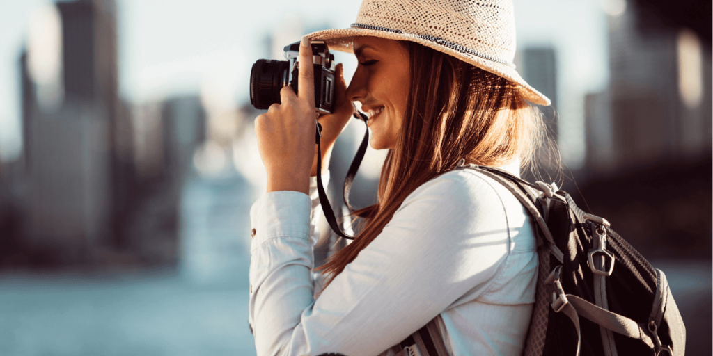 tourist with a camera