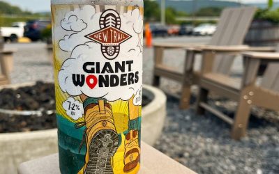 Red and Black Lumberjack Hazy IPA by New Trail and Other Half Brewing Co
