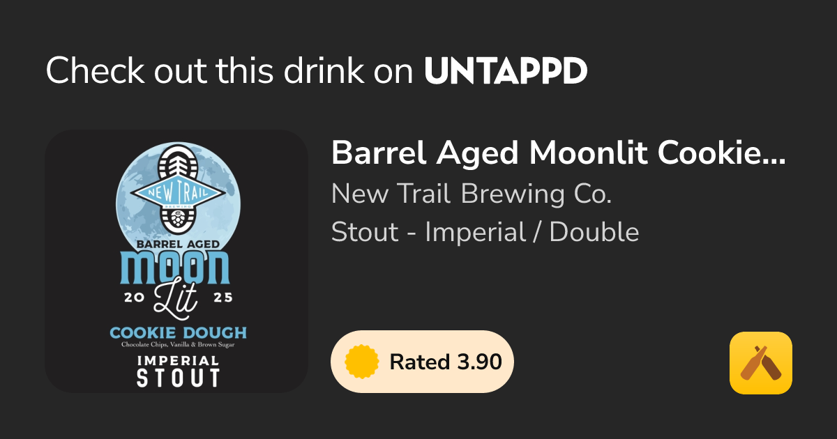 Barrel Aged Moonlit Cookie Dough (2025)