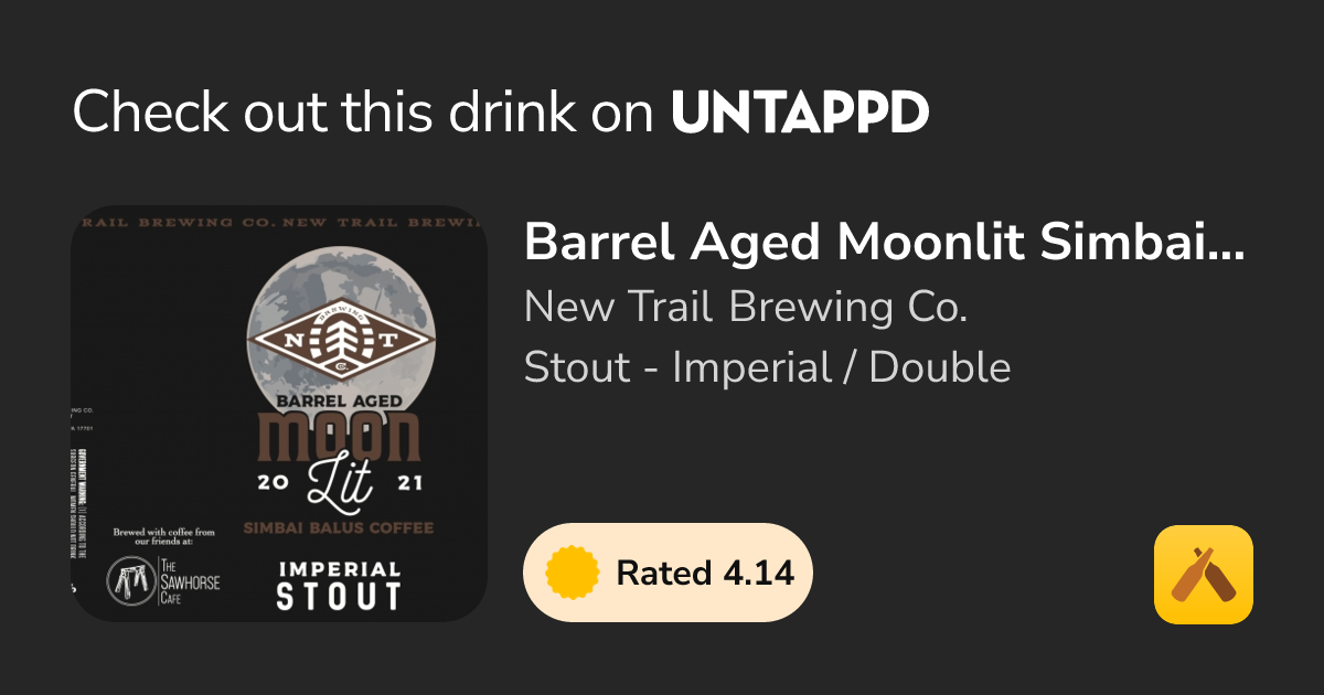 Barrel Aged Moonlit Simbai Balus Coffee - 2021
