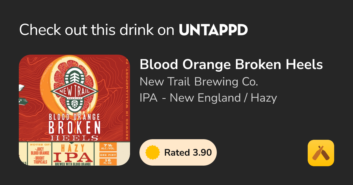 Blood Orange Broken Heels