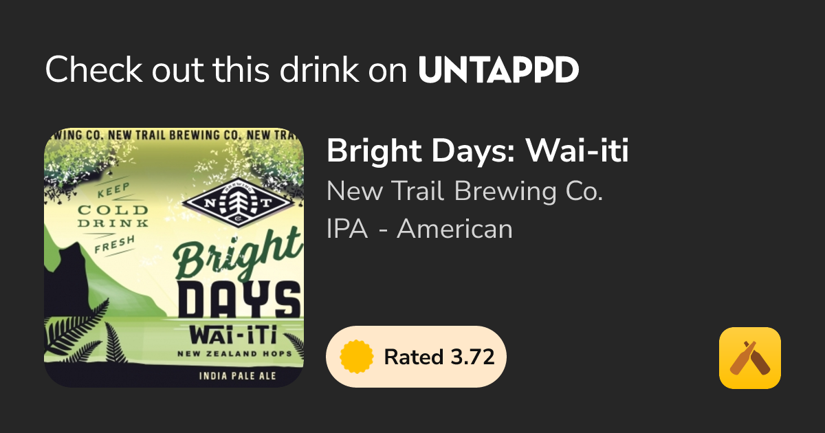 Bright Days: Wai-iti