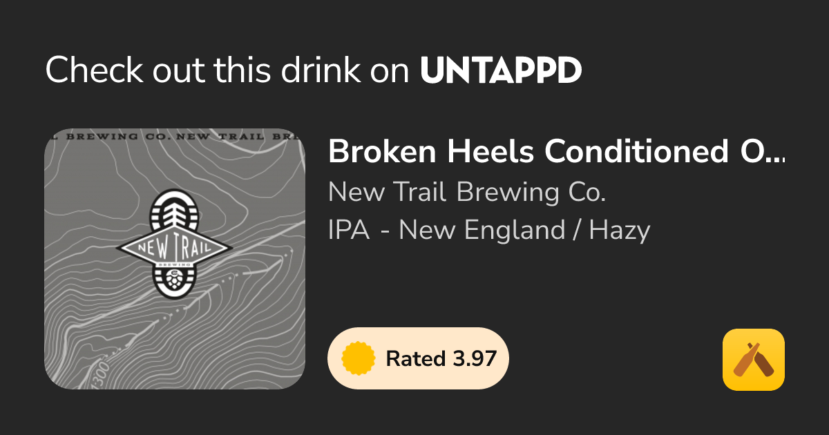 Broken Heels Conditioned On Passionfruit & Mango