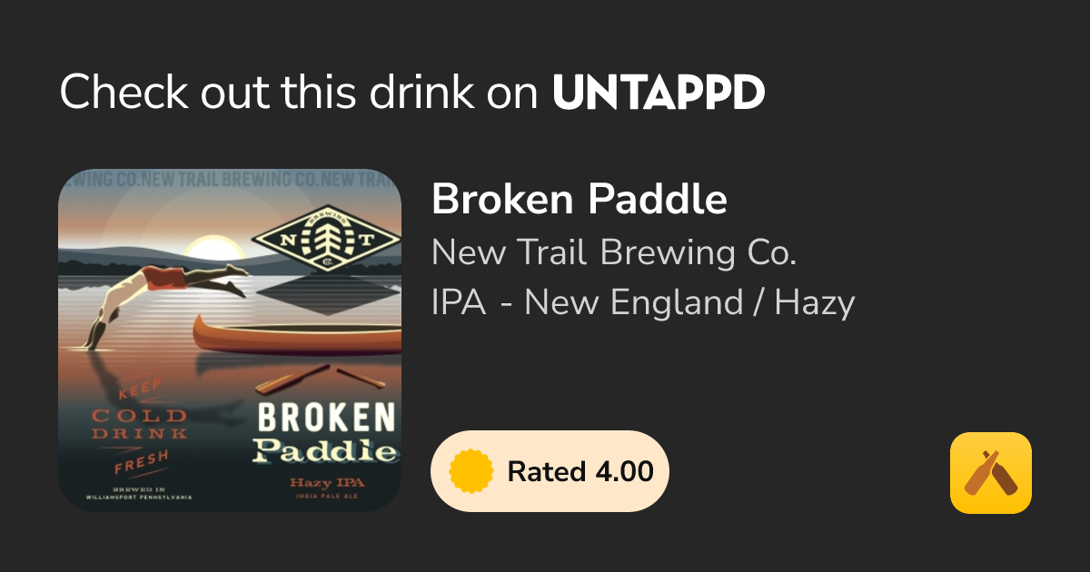 Broken Paddle