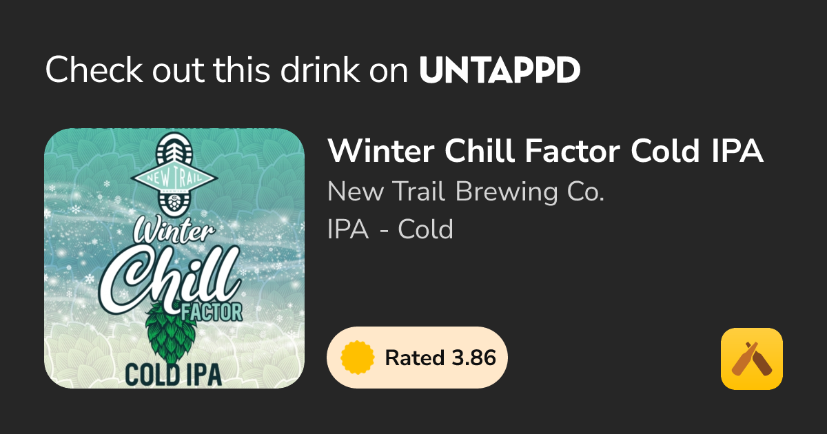 Chill Factor Cold IPA