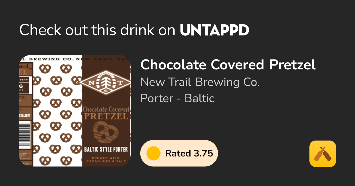Chocolate Covered Pretzel