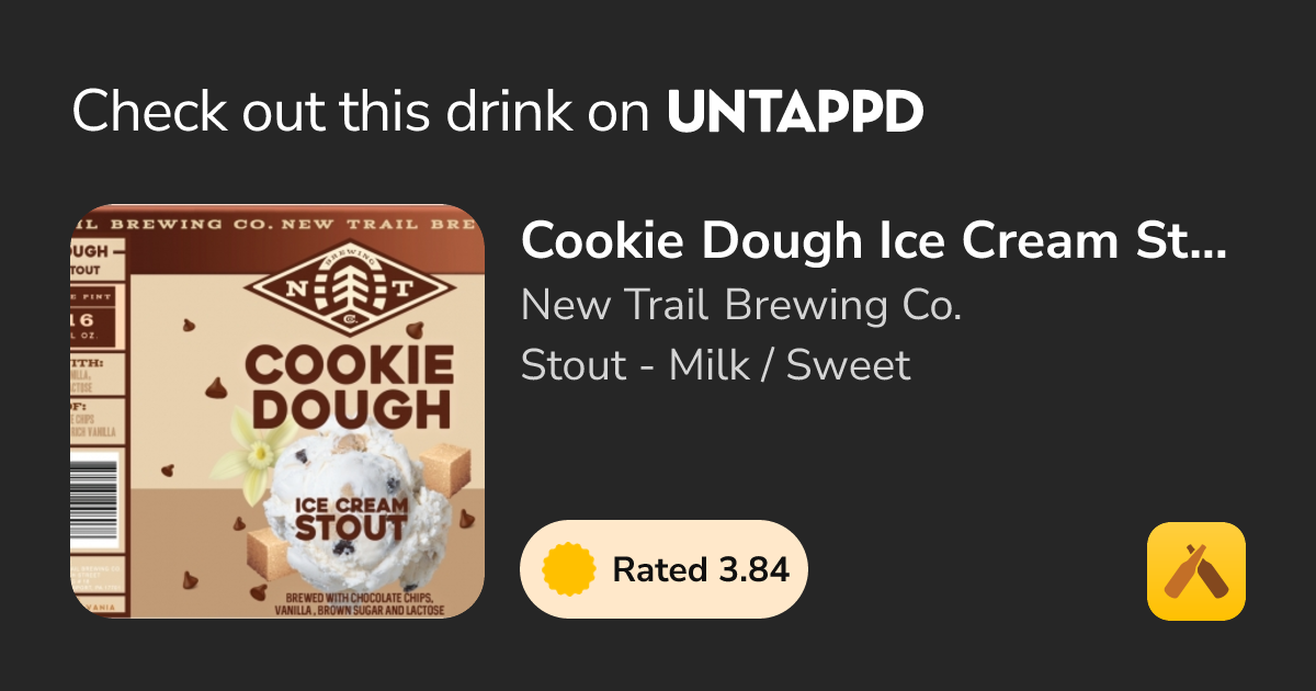 Cookie Dough Ice Cream Stout