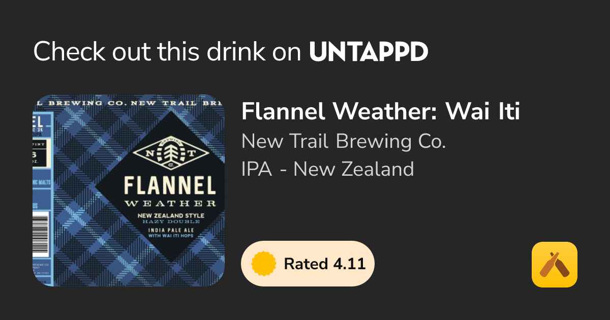 Flannel Weather: Wai Iti