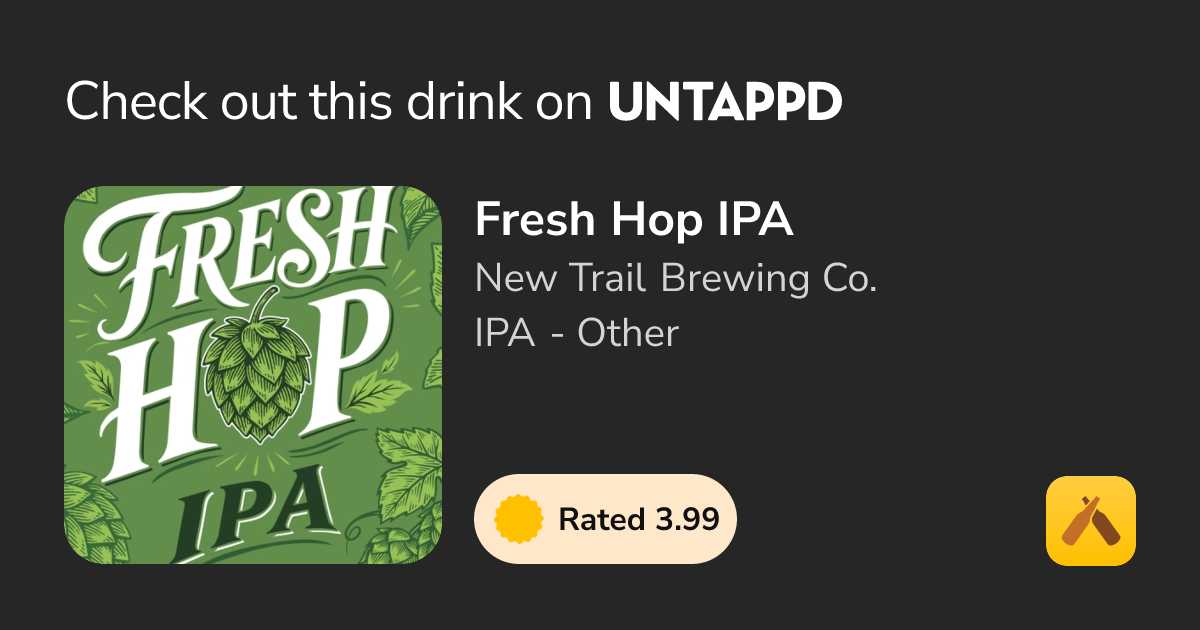 Fresh Hop IPA