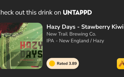 Hazy Days - Stawberry Kiwi
