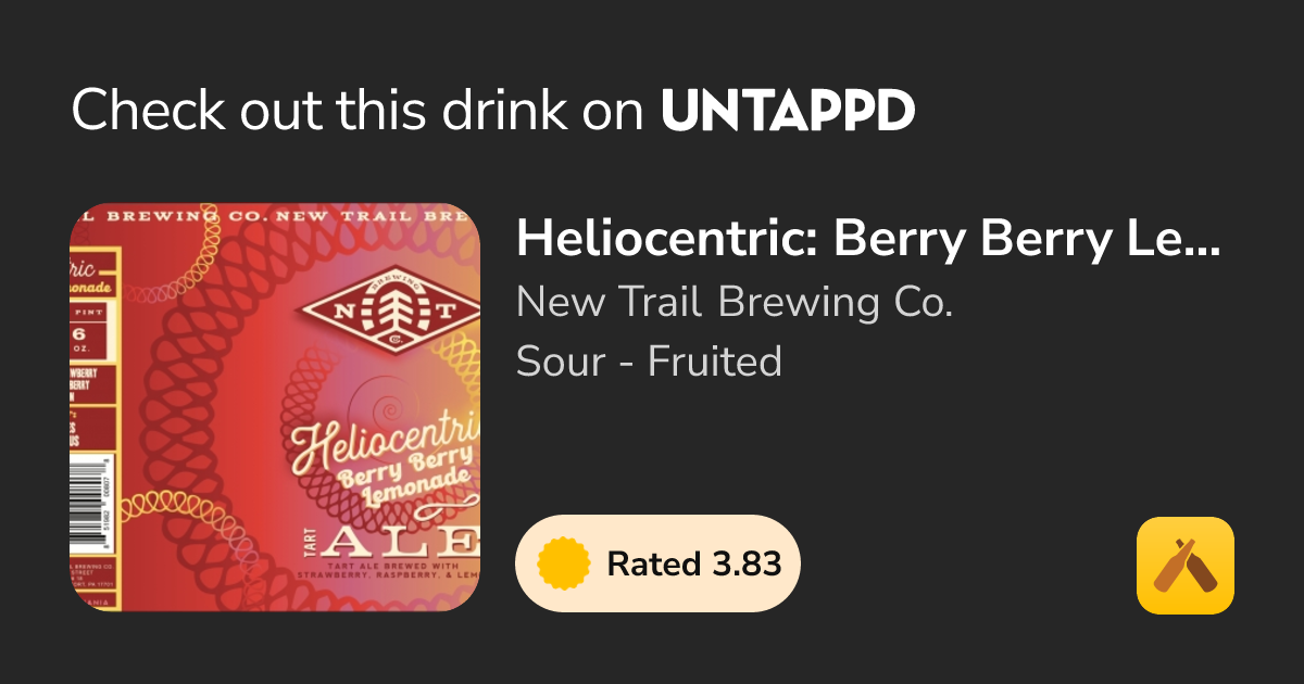 Heliocentric: Berry Berry Lemonade