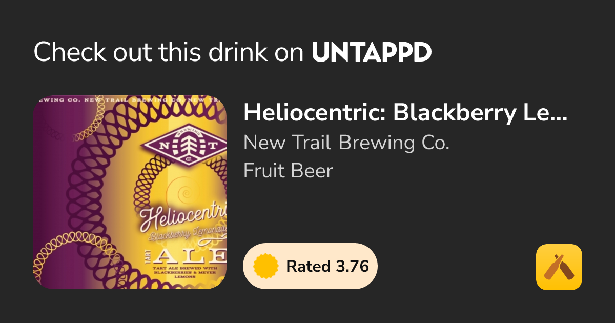 Heliocentric: Blackberry Lemonade