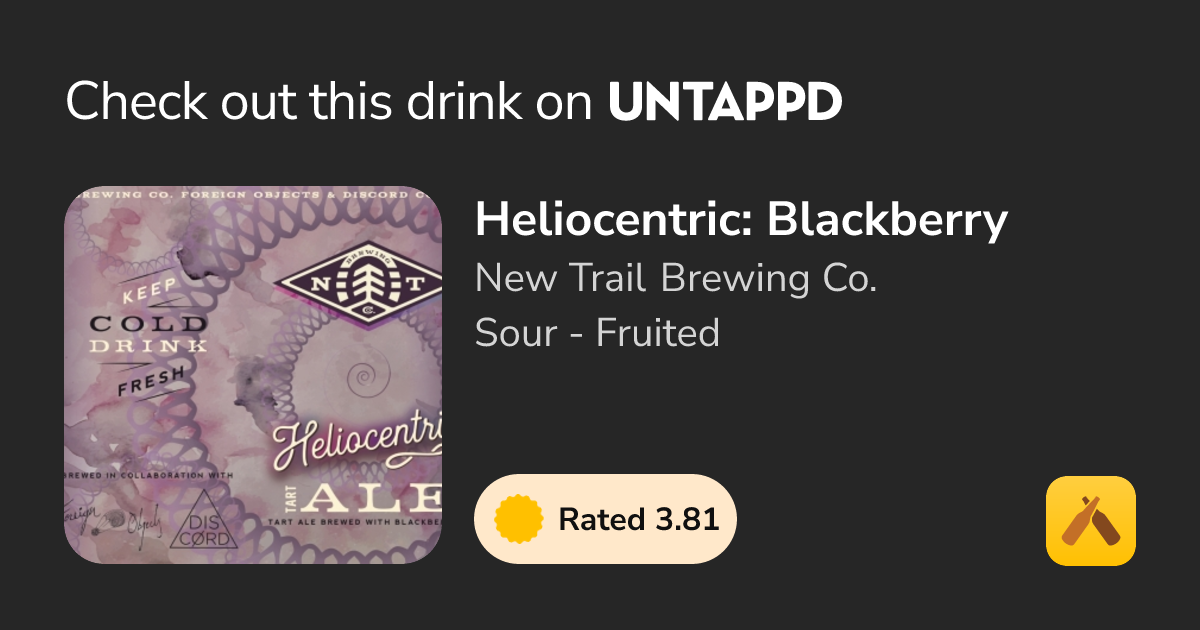Heliocentric: Blackberry