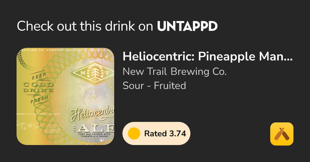 Heliocentric: Pineapple Mango
