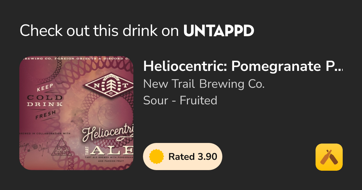 Heliocentric: Pomegranate Passionfruit