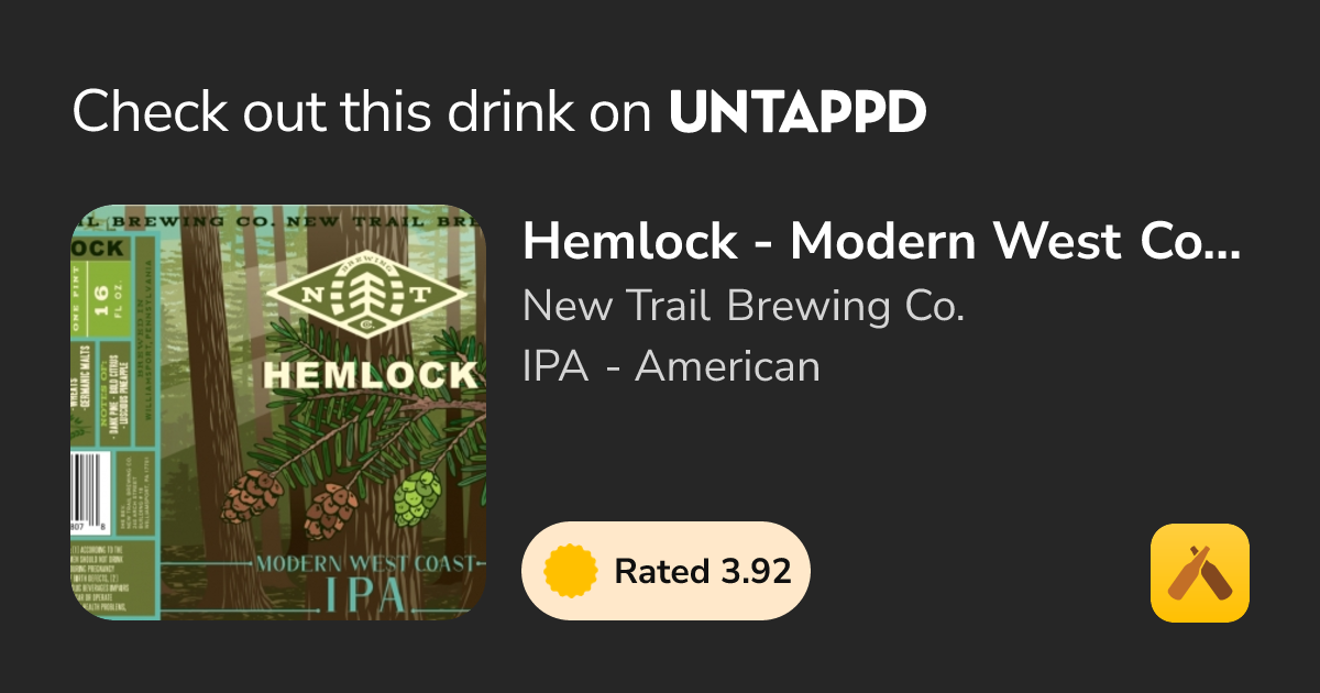 Hemlock - Modern West Coast IPA
