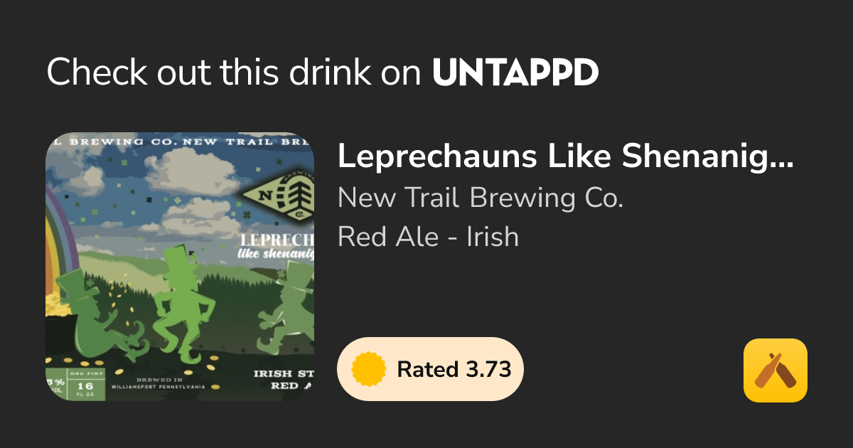 Leprechauns Like Shenanigans Too
