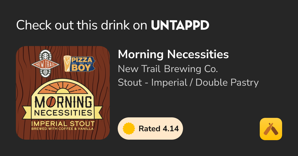 Morning Necessities