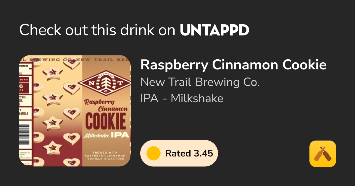 Raspberry Cinnamon Cookie