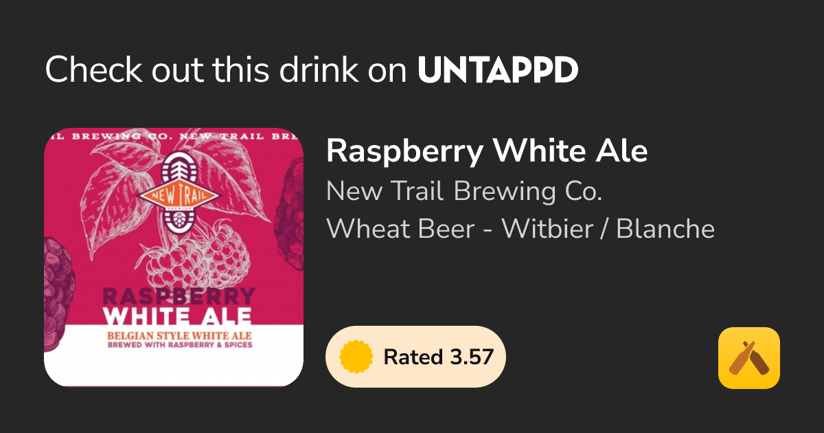 Raspberry White Ale