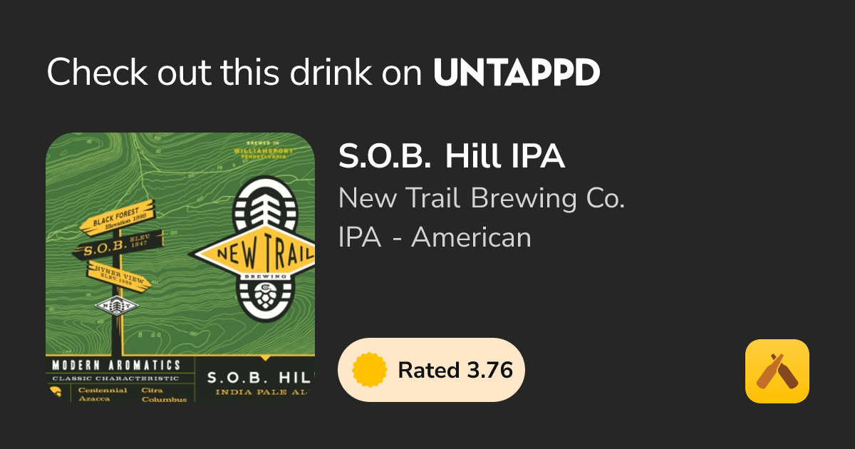 S.O.B. Hill IPA