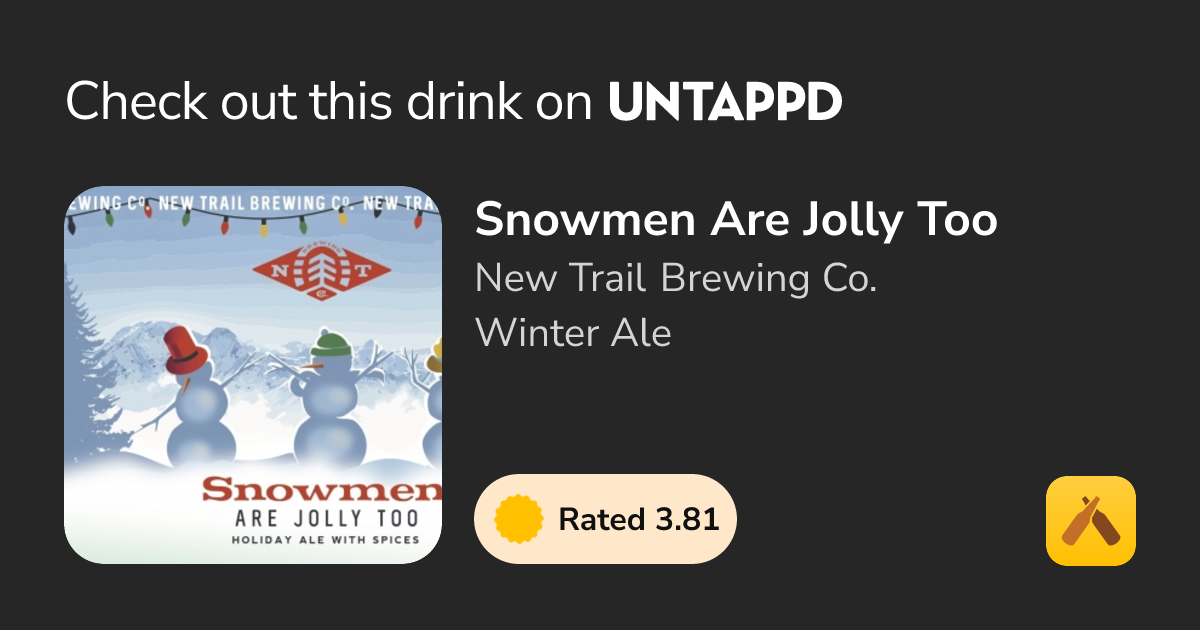 Snowmen Are Jolly Too