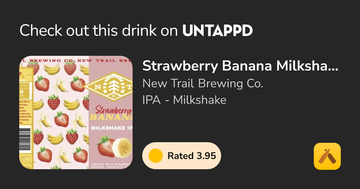 Strawberry Banana Milkshake